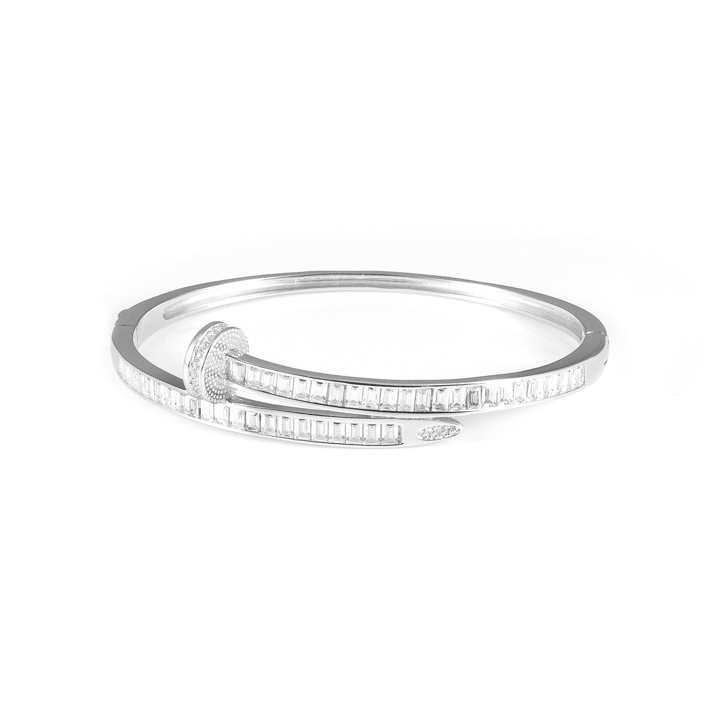 Silver Cubic Zirconia Bracelet