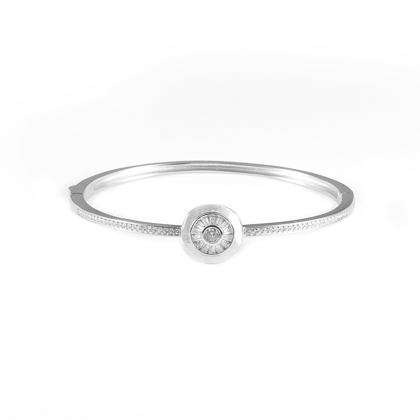 92.5 Silver So Cute Bangle Bracelet