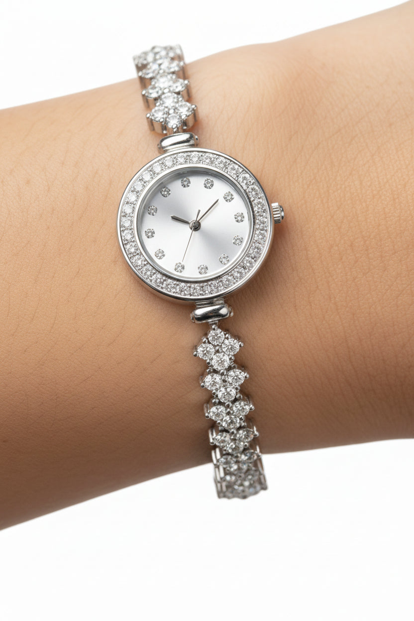 92.5 Silver women watch