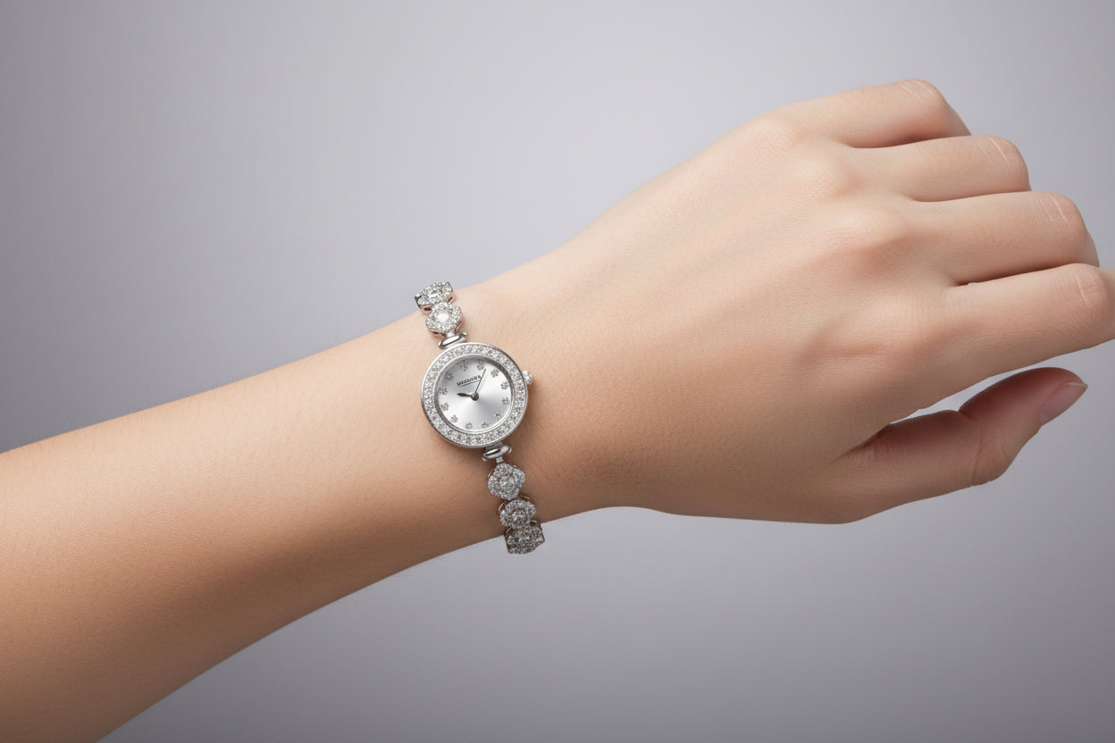 92.5 Silver women watch