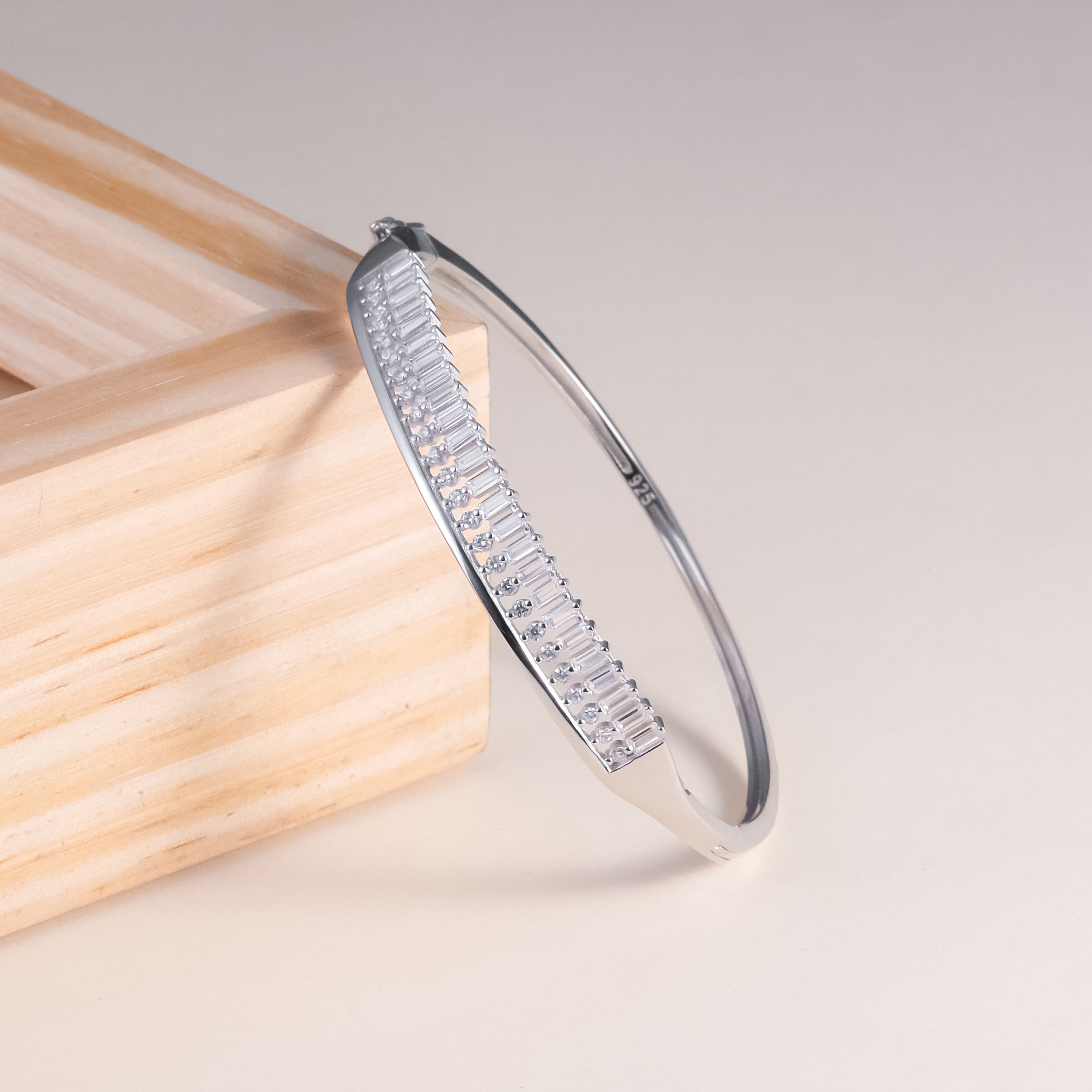 Silver Cubic Zirconia Bracelet