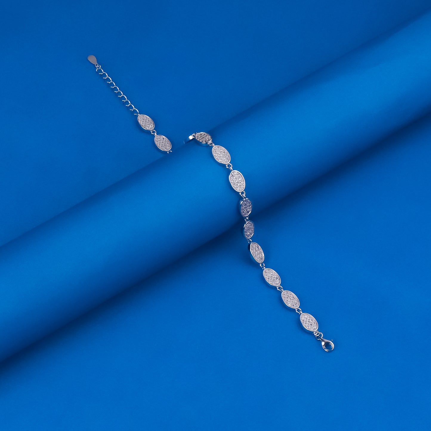 92.5 Sterling Silver Elegant Bracelet