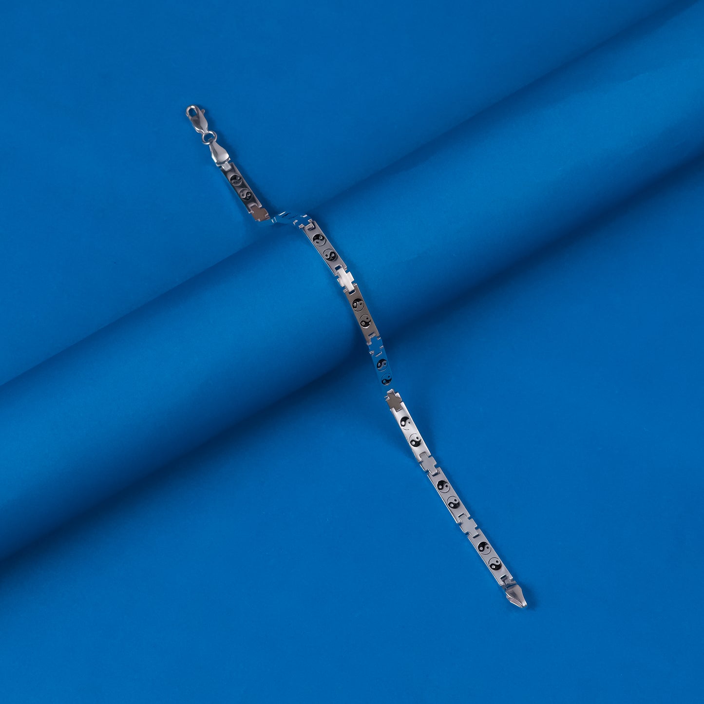 92.5 Silver Boy Bracelet Oxidised