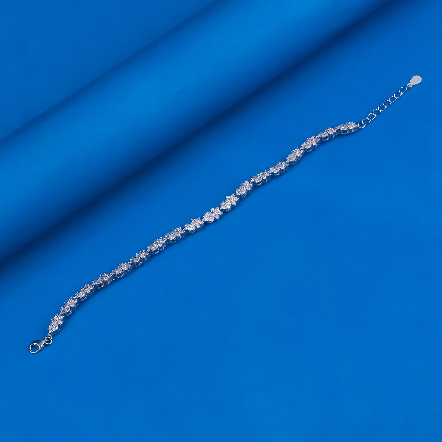 92.5 Sterling Silver Elegant Bracelet