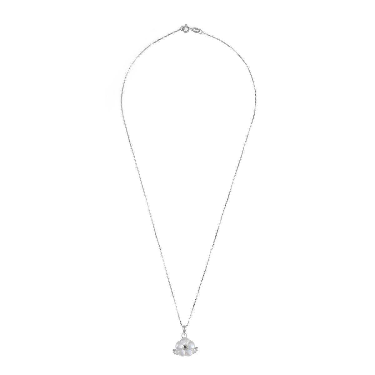 92.5 Silver Pendant Chain Set