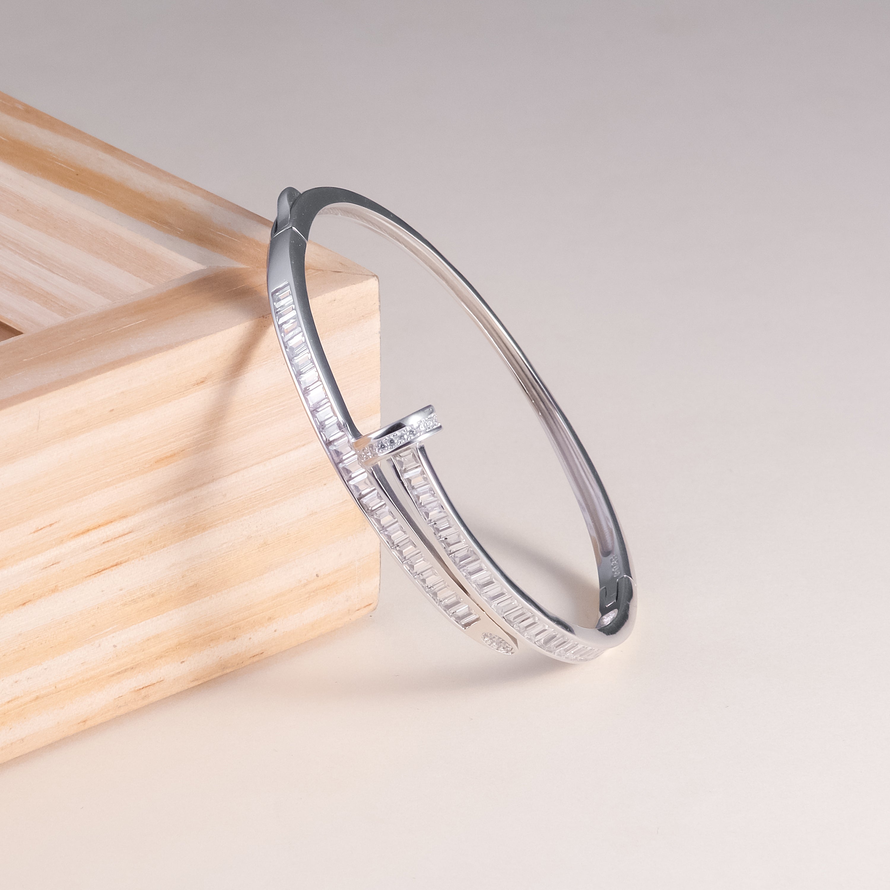 Silver Cubic Zirconia Bracelet