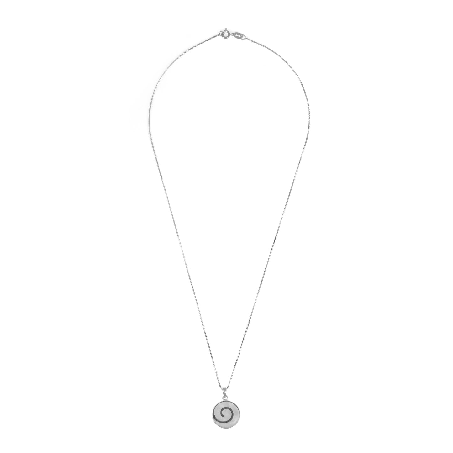 92.5 Silver Pendant Chain Set