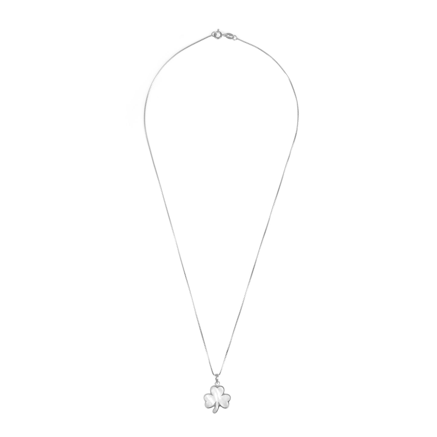 92.5 Silver Pendant Chain Set