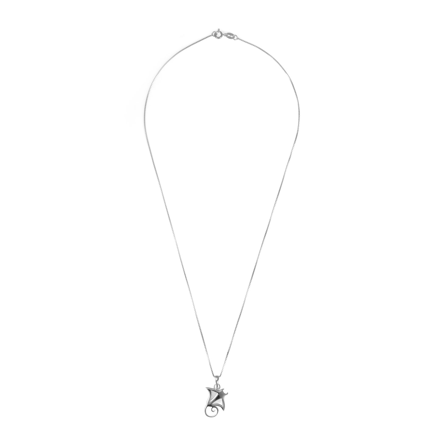 92.5 Silver Pendant Chain Set