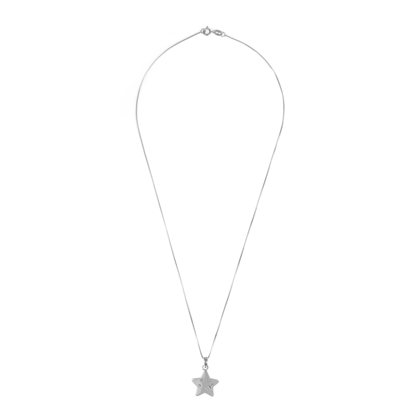 92.5 Silver Pendant Chain Set