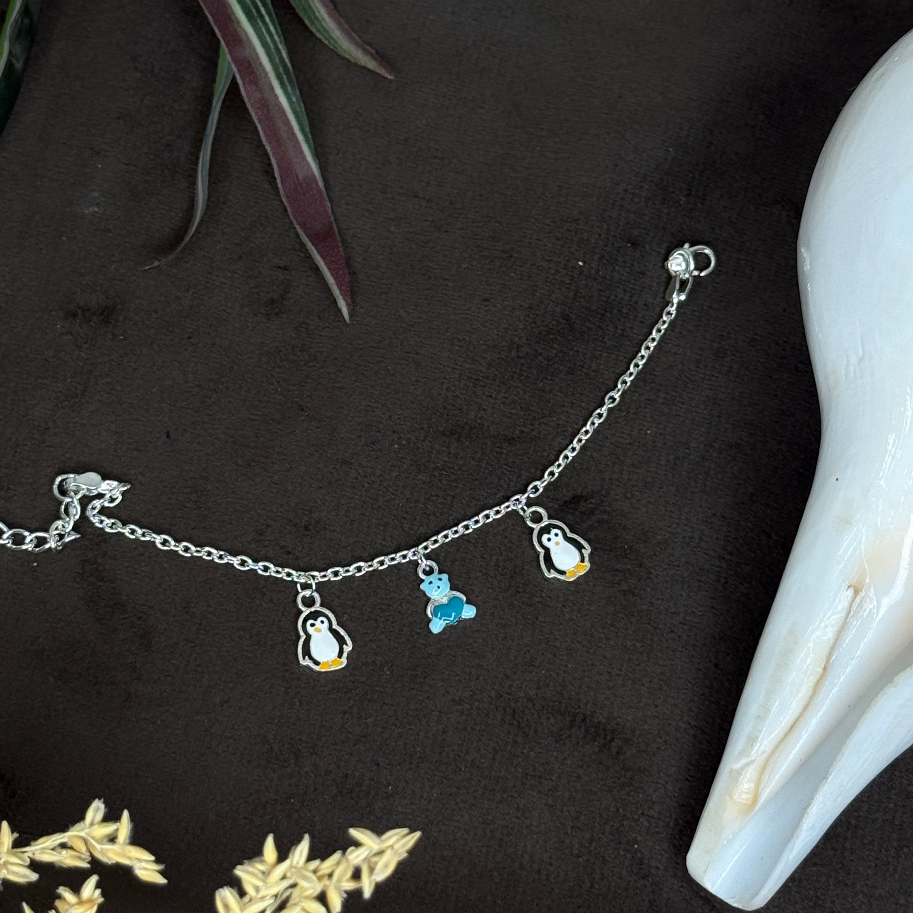 92.5 Silver Baccha Lucky Charm for Kids