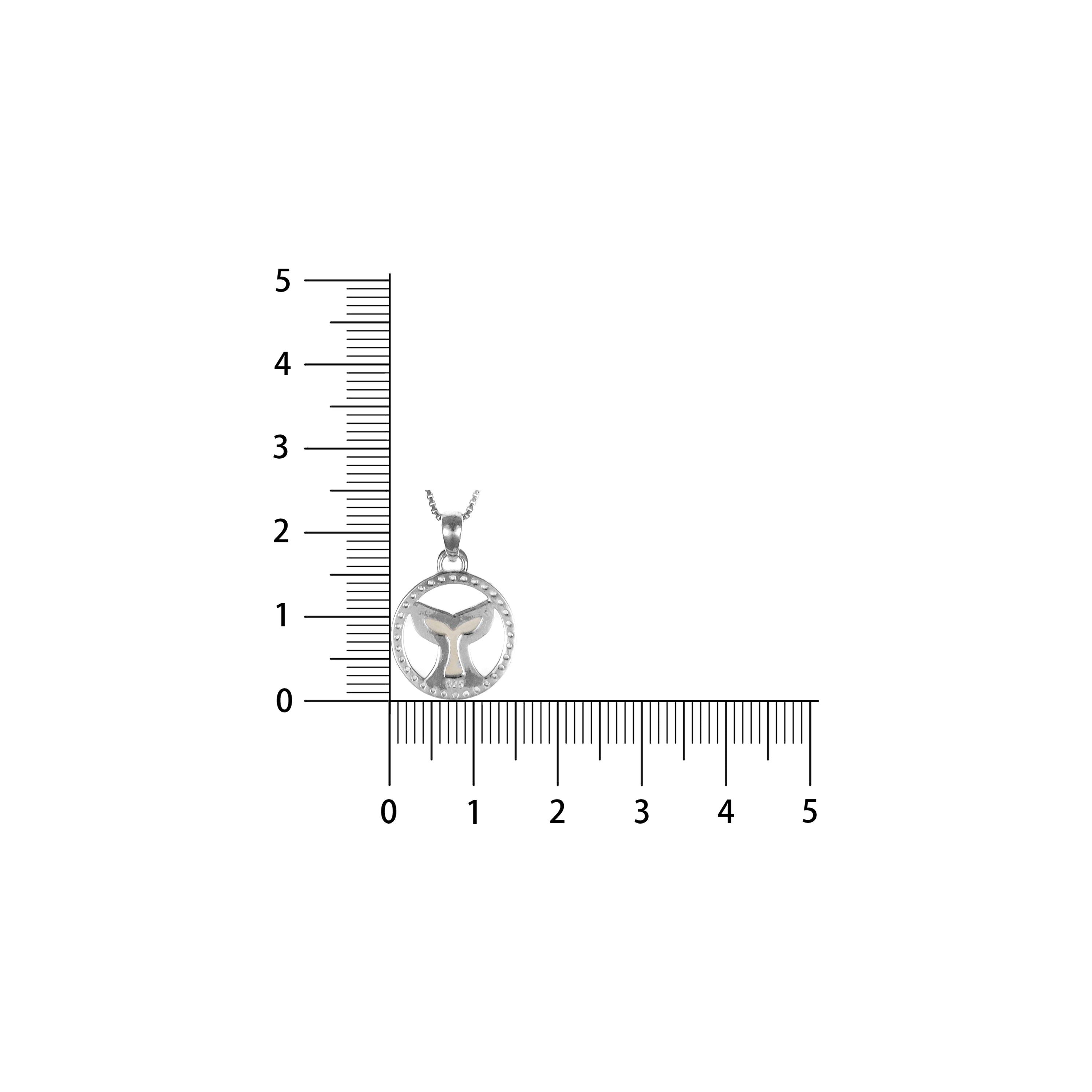 92.5 Silver Pendant Chain Set