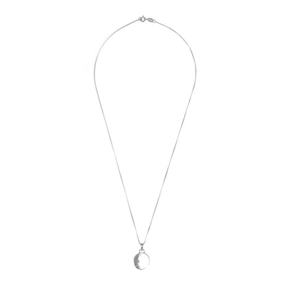 92.5 Silver Pendant Chain Set