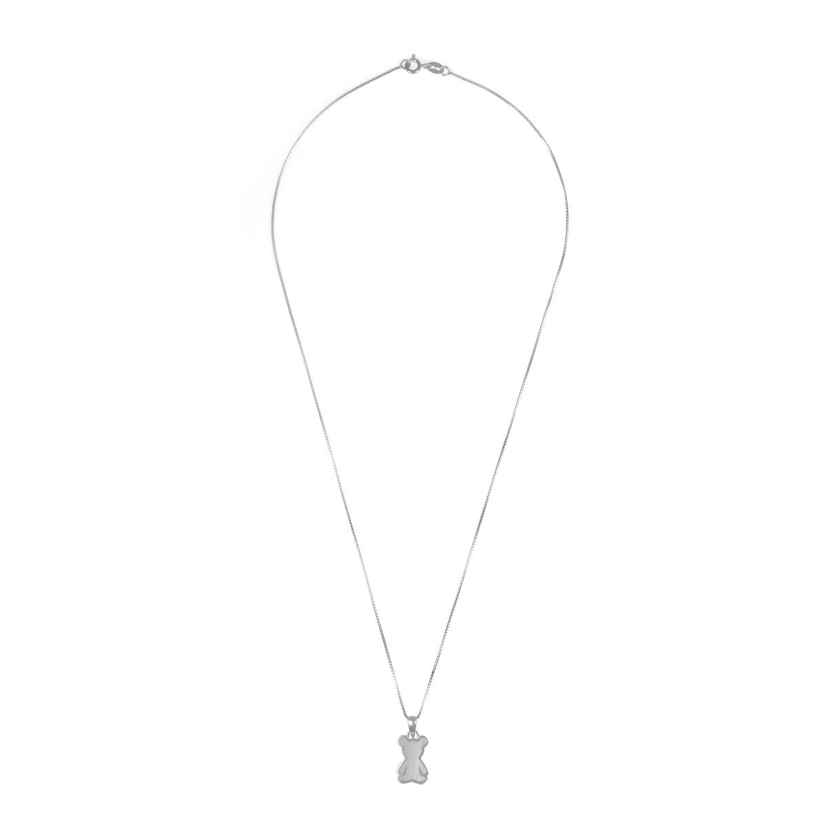 92.5 Silver Pendant Chain Set
