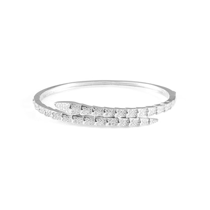 92.5 Silver monalisa Snake Shape Bracelet