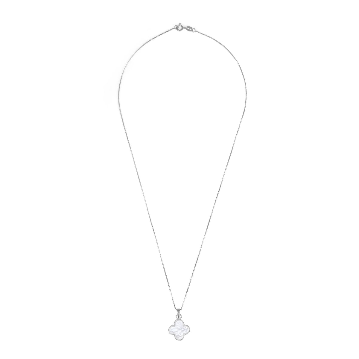 92.5 Silver Pendant Chain Set