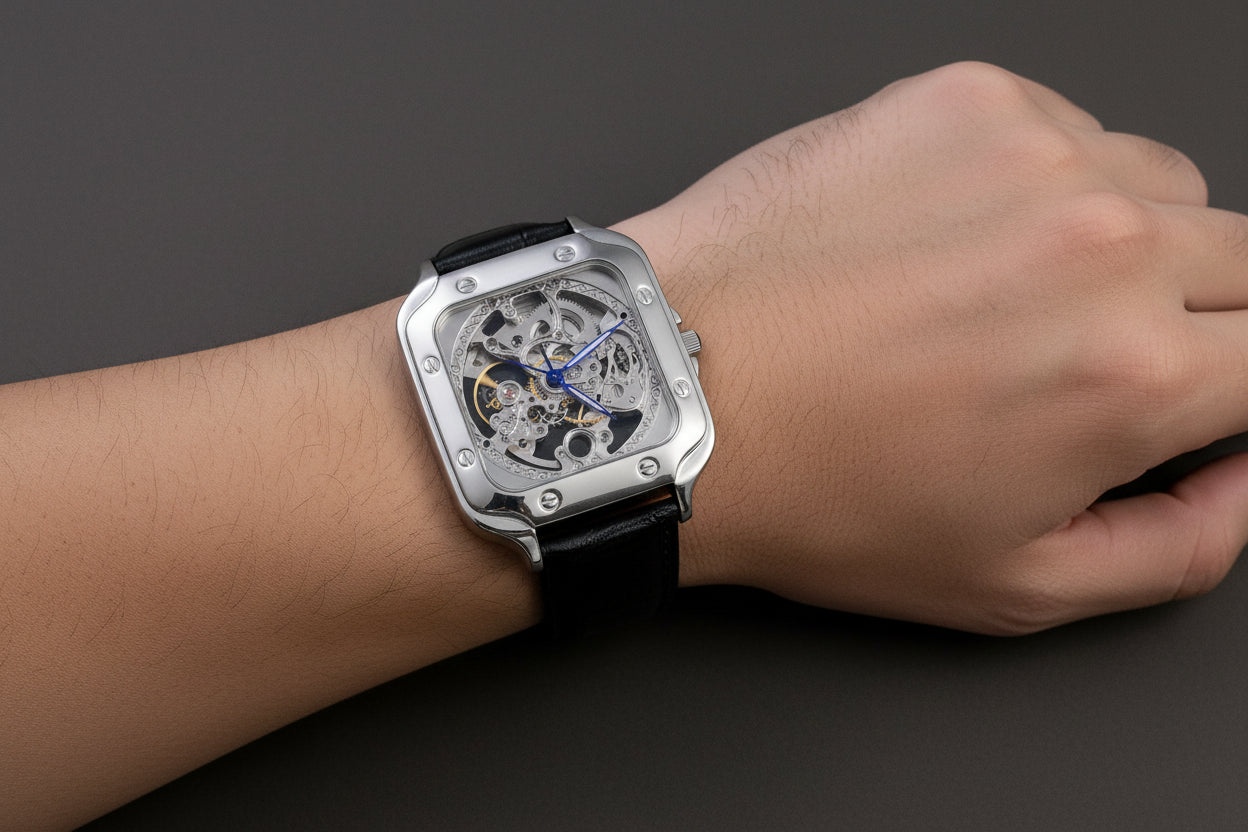 92.5 Silver Men Watch