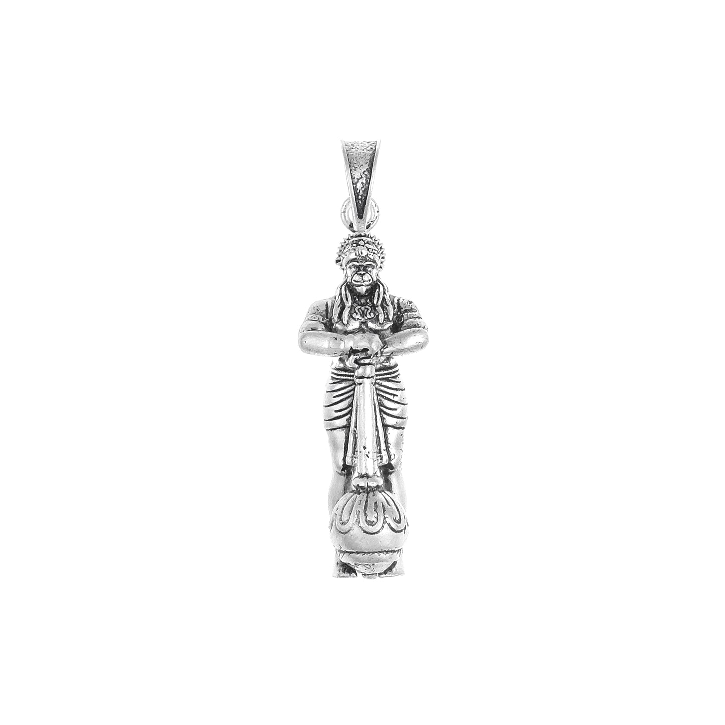 Sliver Antique Hanumanji  Pendant