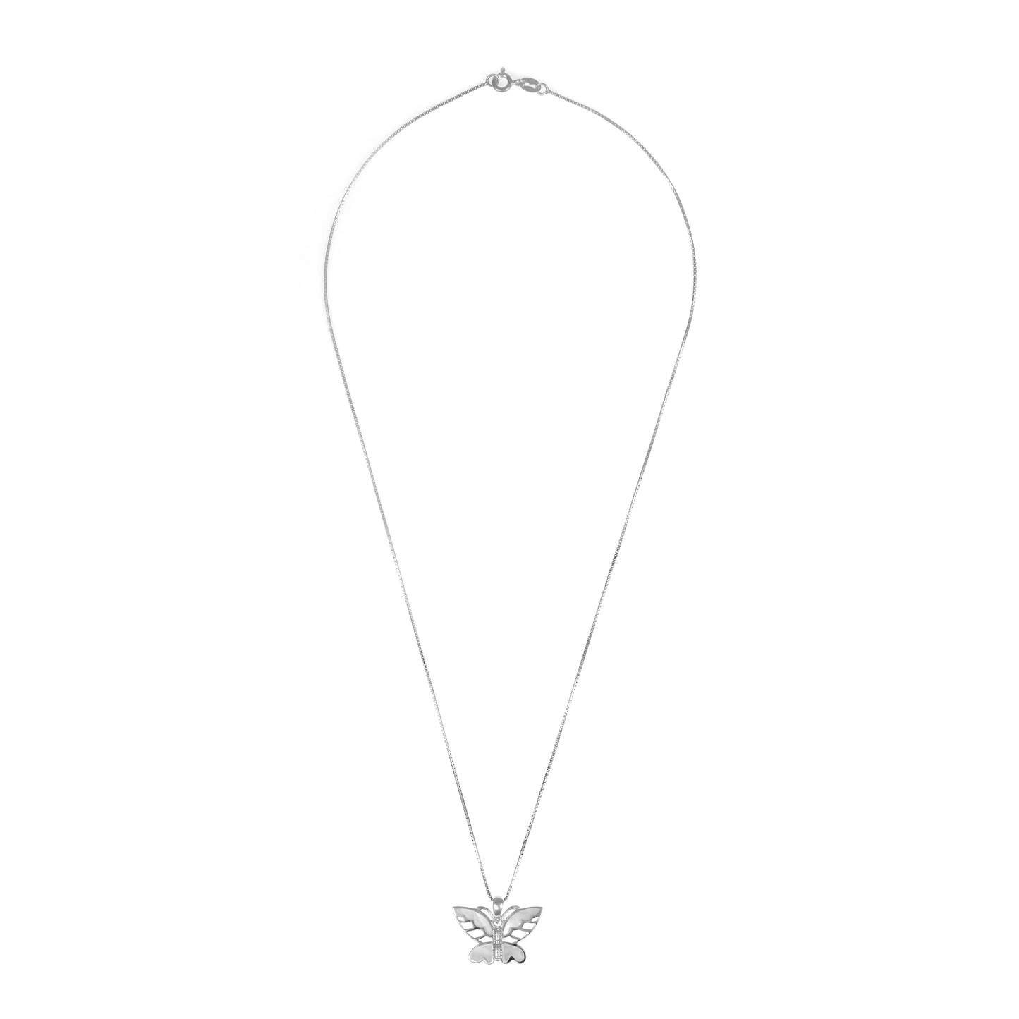 92.5 Silver Pendant Chain Set