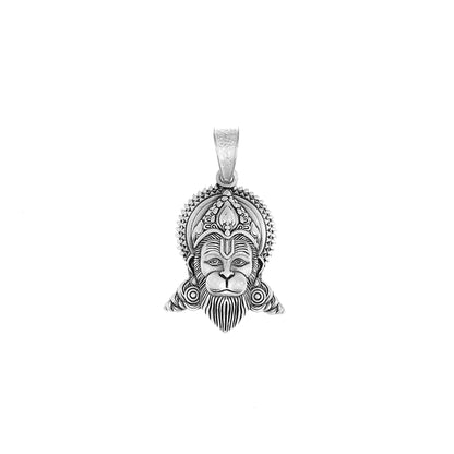 Sliver Antique Hanumanji  Pendant