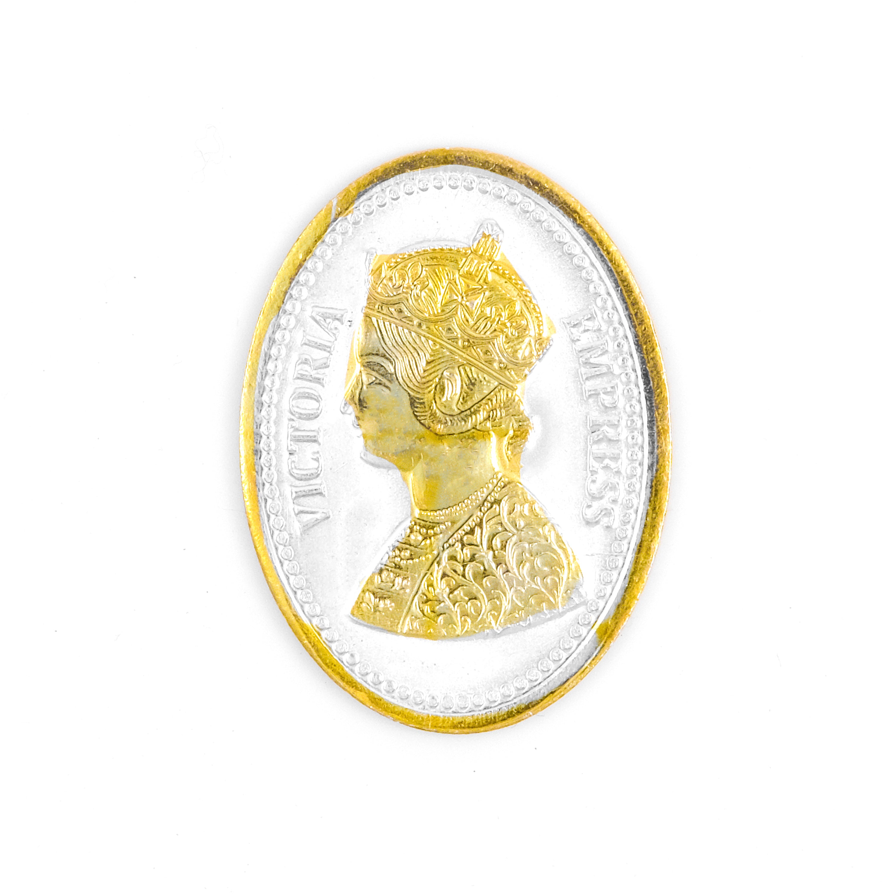 999 Silver coin  10gm Queen with Fancy box