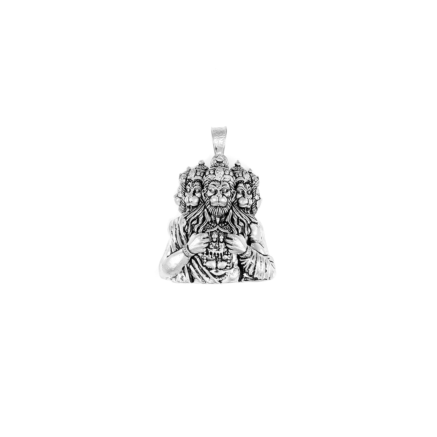 Divine Narasimha & Hanuman Pendant – Powerful Protection Spiritual Pendant