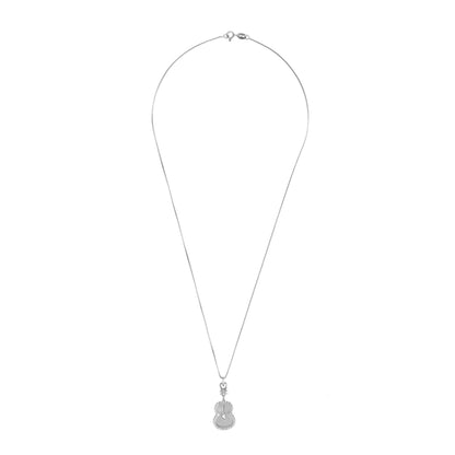 92.5 Silver Pendant Chain Set