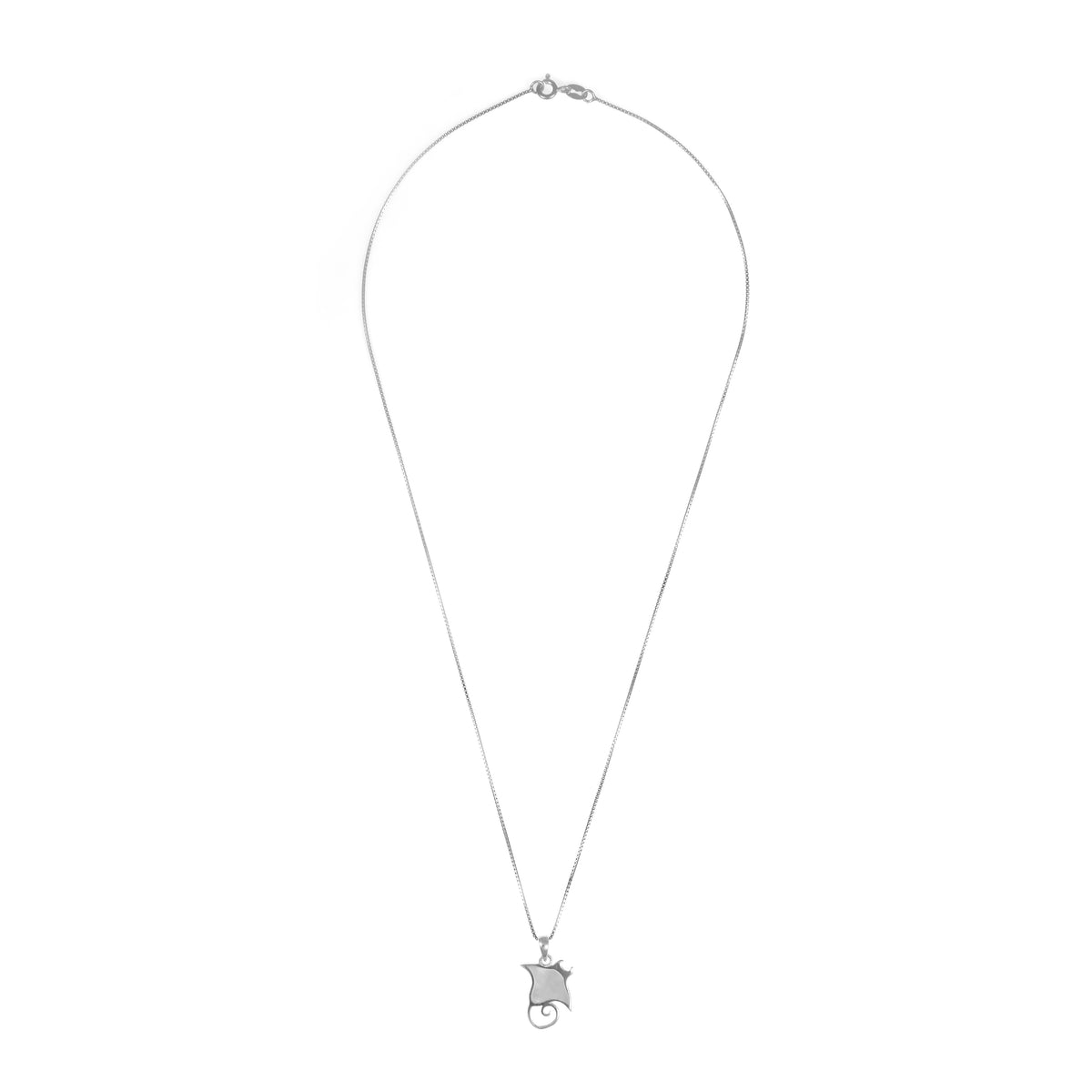92.5 Silver Pendant Chain Set