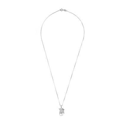 92.5 Silver Pendant Chain Set