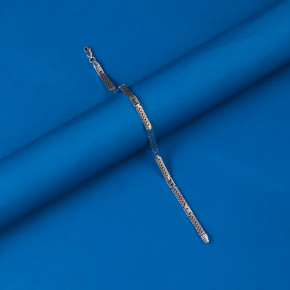 92.5 Silver Boy Bracelet Oxidised