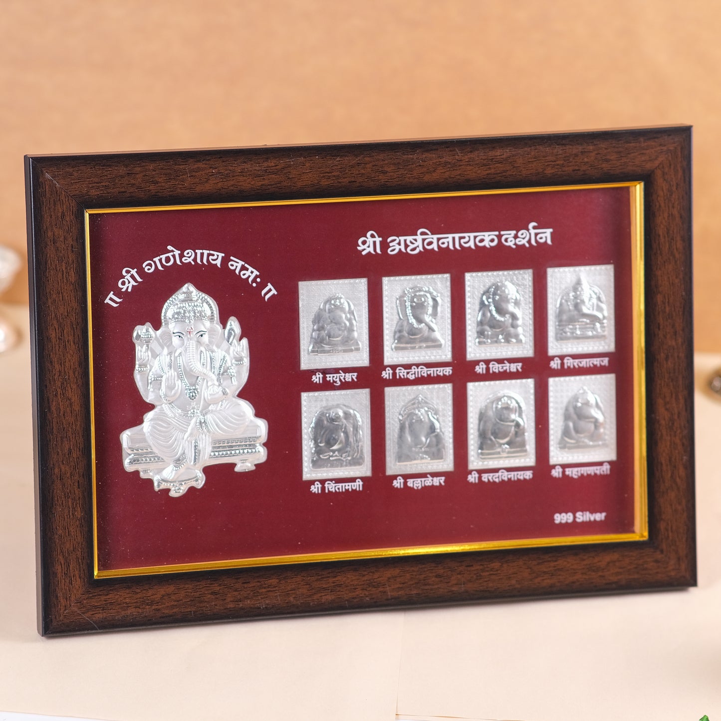 ASHTVINAYAK Ganeshji Frame