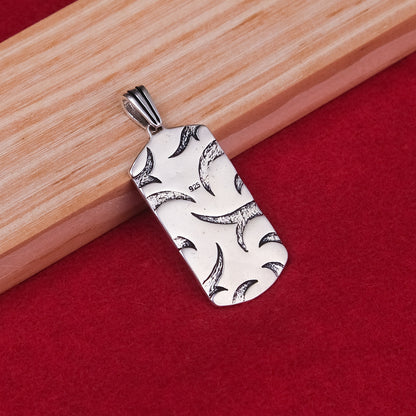 Silver Antique Pendant