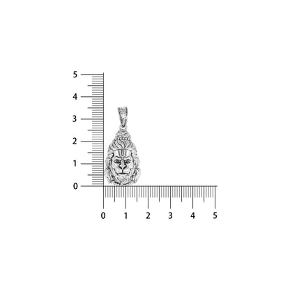 Silver Hanuman Face Pendant – Powerful Bajrang Bali Design | 10.36g