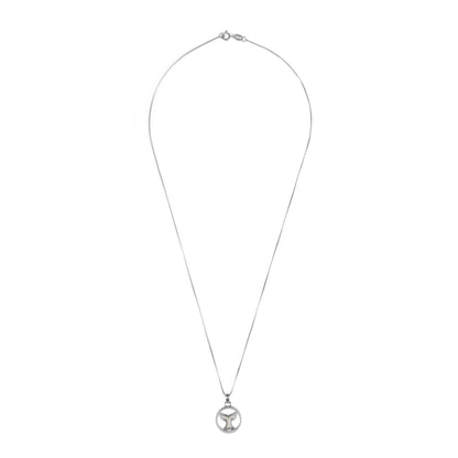 92.5 Silver Pendant Chain Set