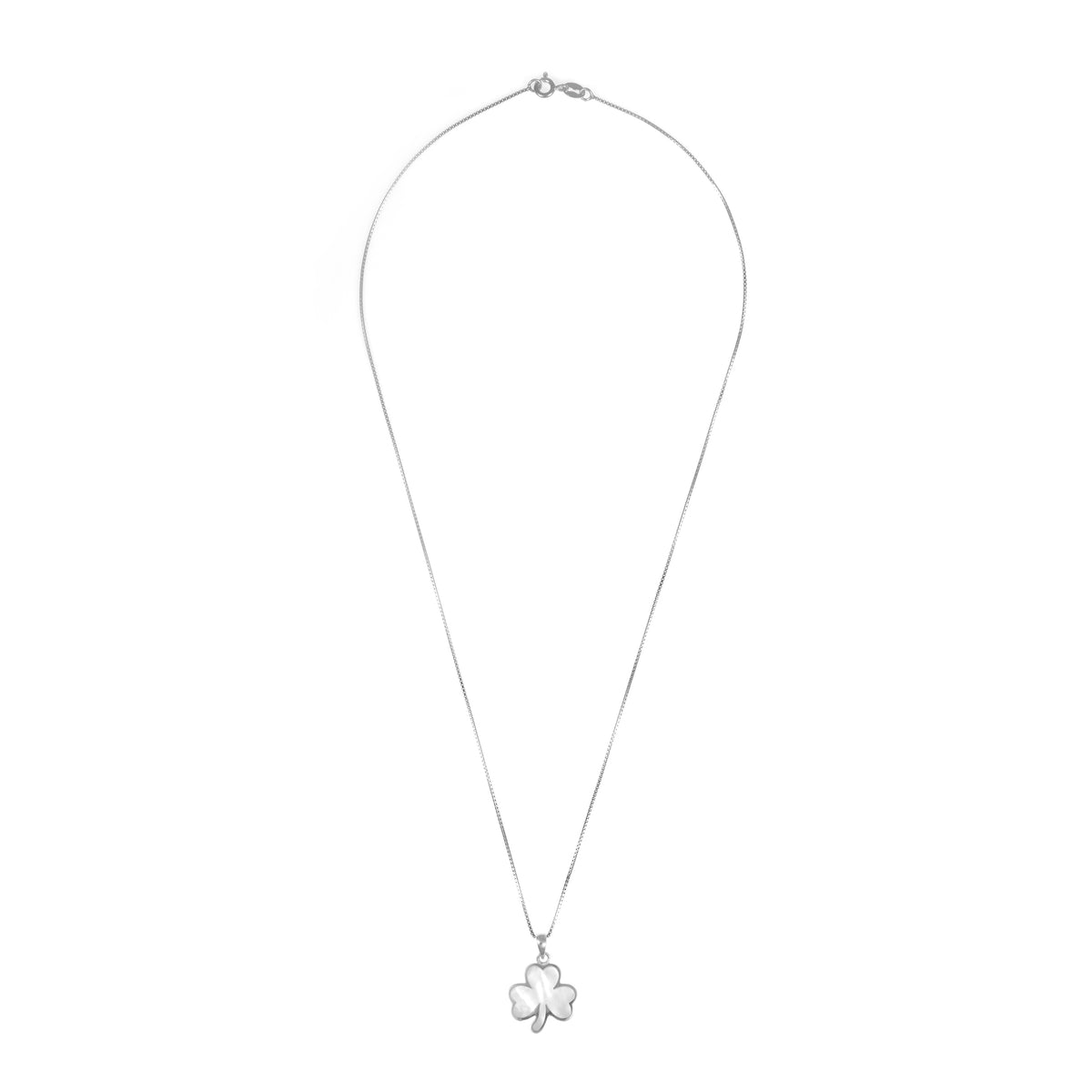 92.5 Silver Pendant Chain Set