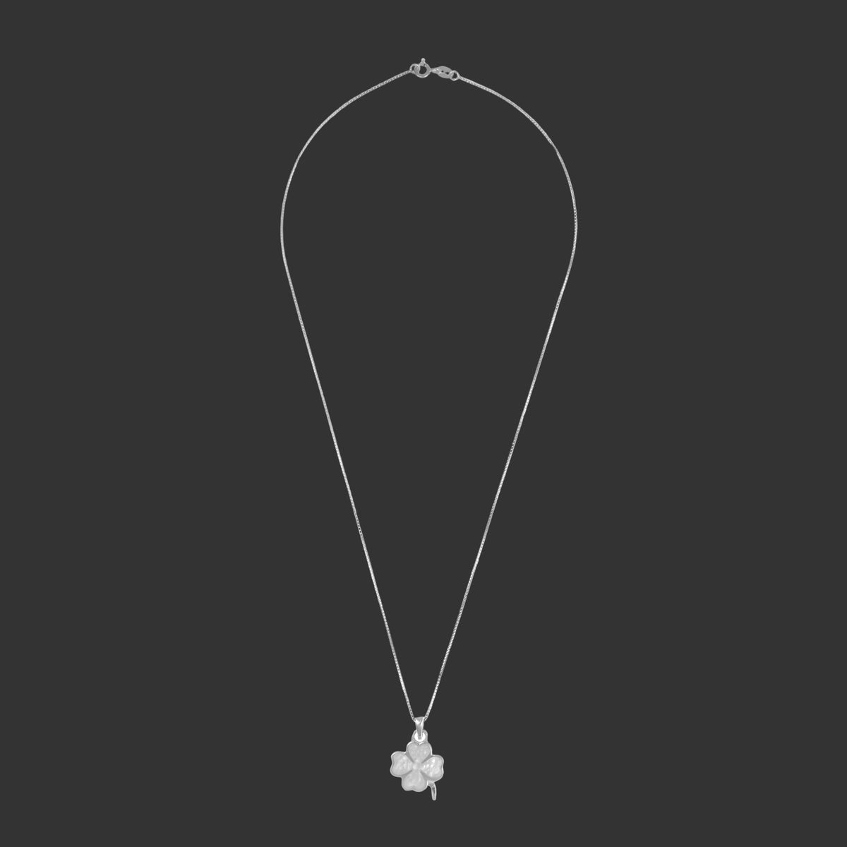 92.5 Silver Pendant Chain Set
