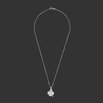 92.5 Silver Pendant Chain Set