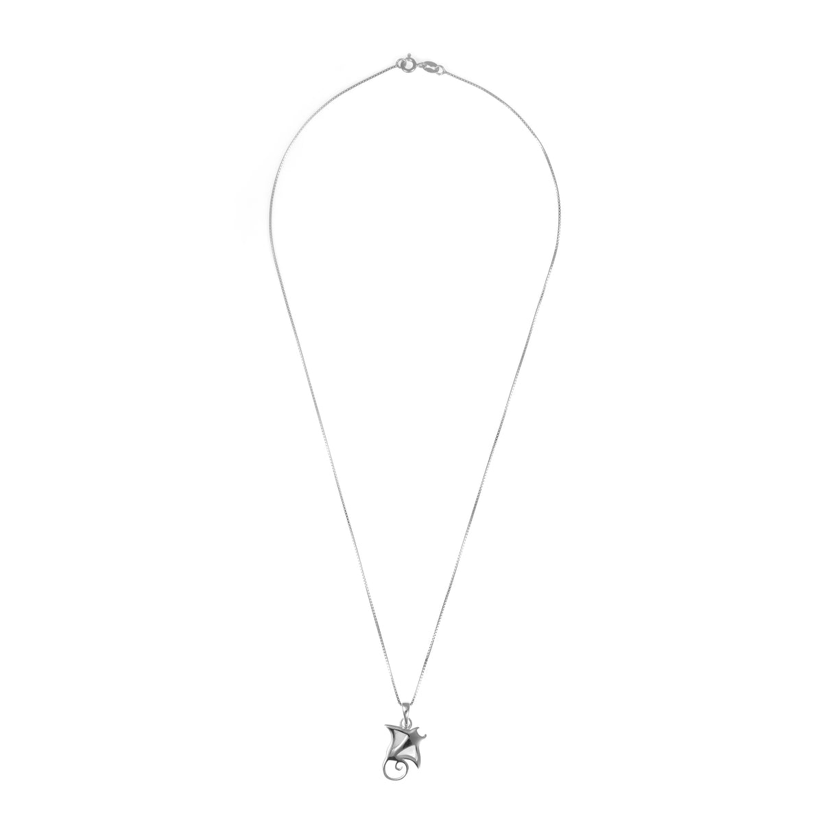 92.5 Silver Pendant Chain Set