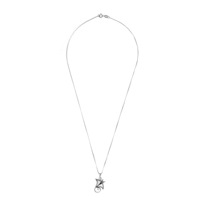 92.5 Silver Pendant Chain Set