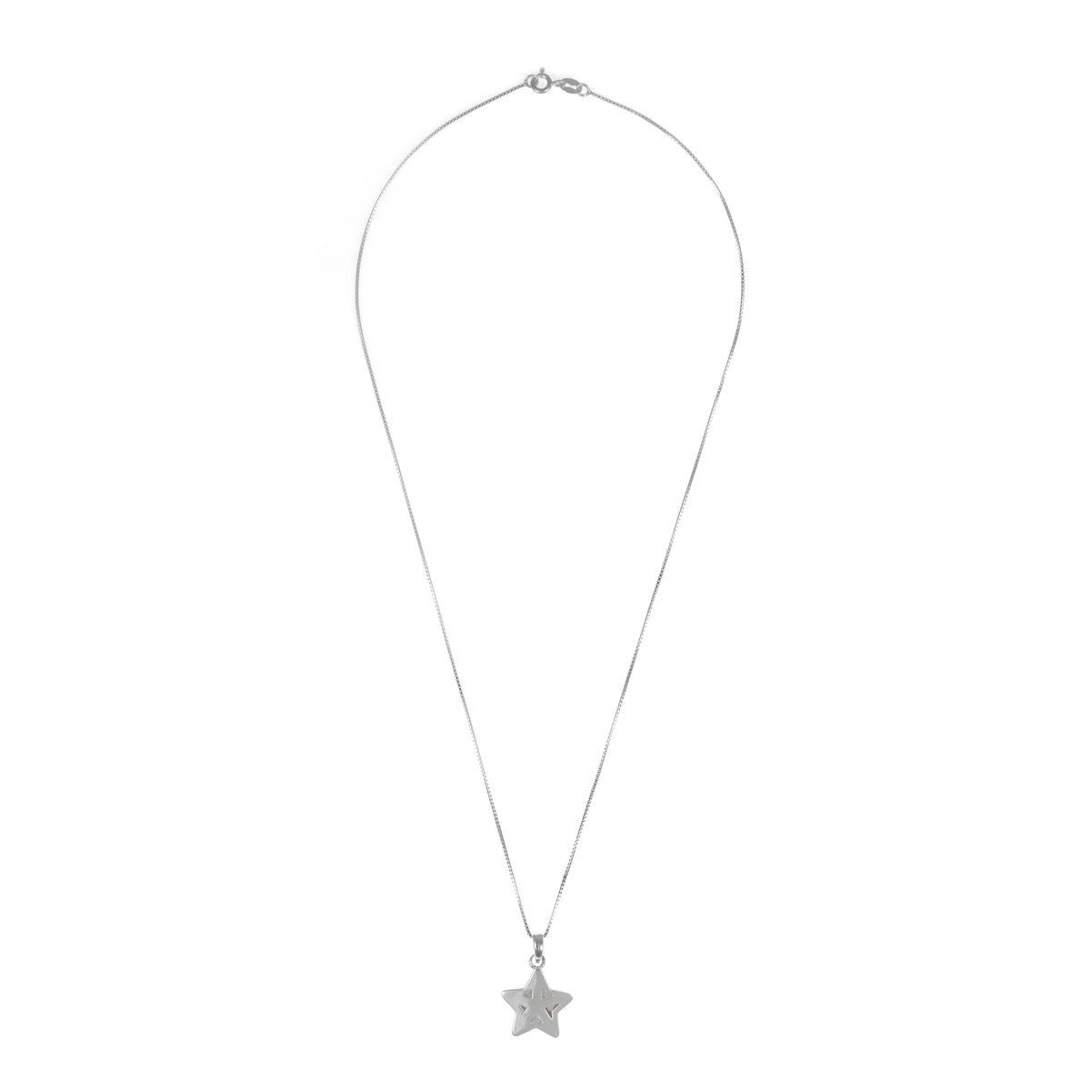 92.5 Silver Pendant Chain Set