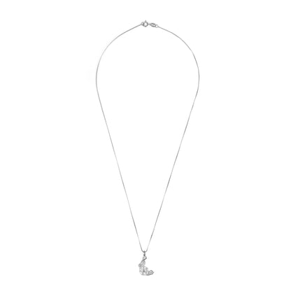 92.5 Silver Pendant Chain Set