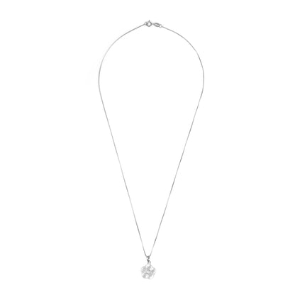 92.5 Silver Pendant Chain Set
