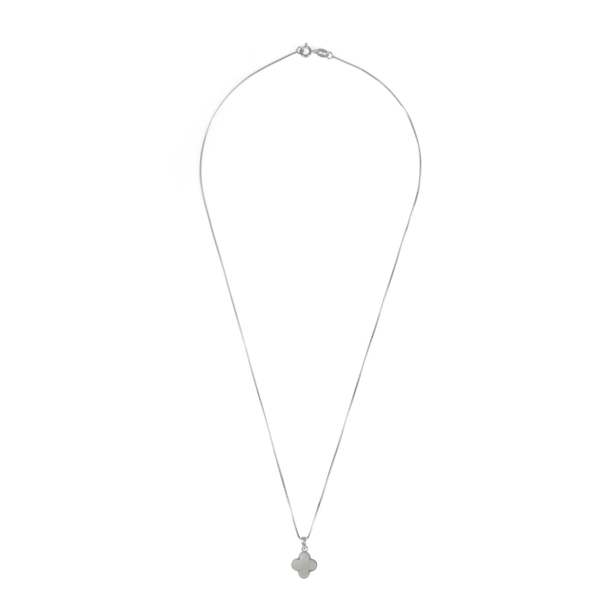 92.5 Silver Pendant Chain Set