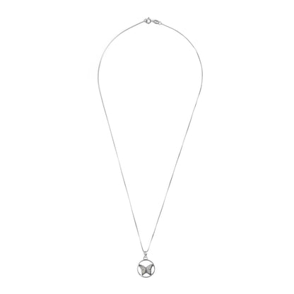92.5 Silver Pendant Chain Set
