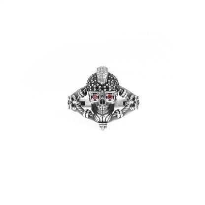 92.5 Silver Rockstar Ring