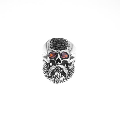 92.5 Silver Rockstar Ring