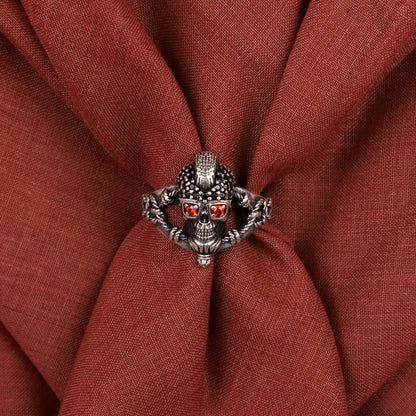 92.5 Silver Rockstar Ring