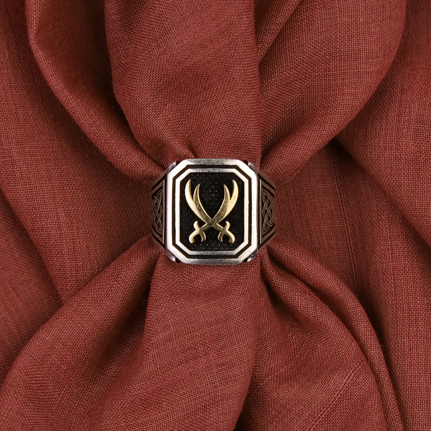 92.5 Silver Antique Men Ring