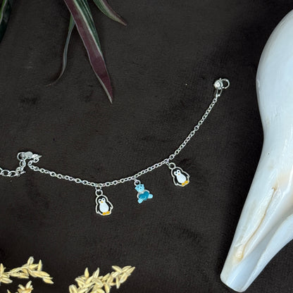 92.5 Silver Baccha Lucky Charm for Kids
