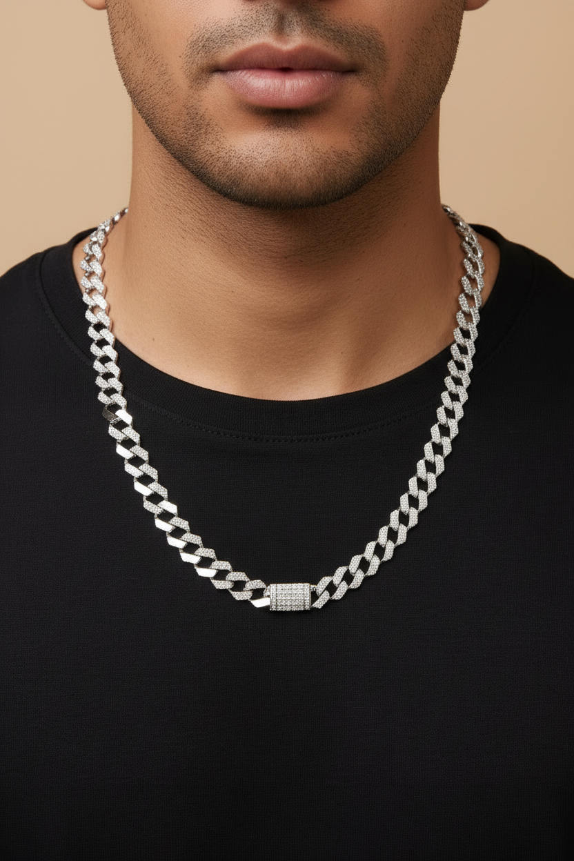 92.5 Silver Hardik Pandya Chain